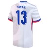 Original Fußballtrikot Frankreich Konate 13 Auswärtstrikot EURO 2024 Für Herren